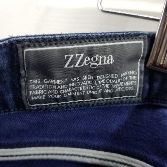 Z Zegna Jeans Dark Blue Slim Sz 36 - Picture 6 of 13